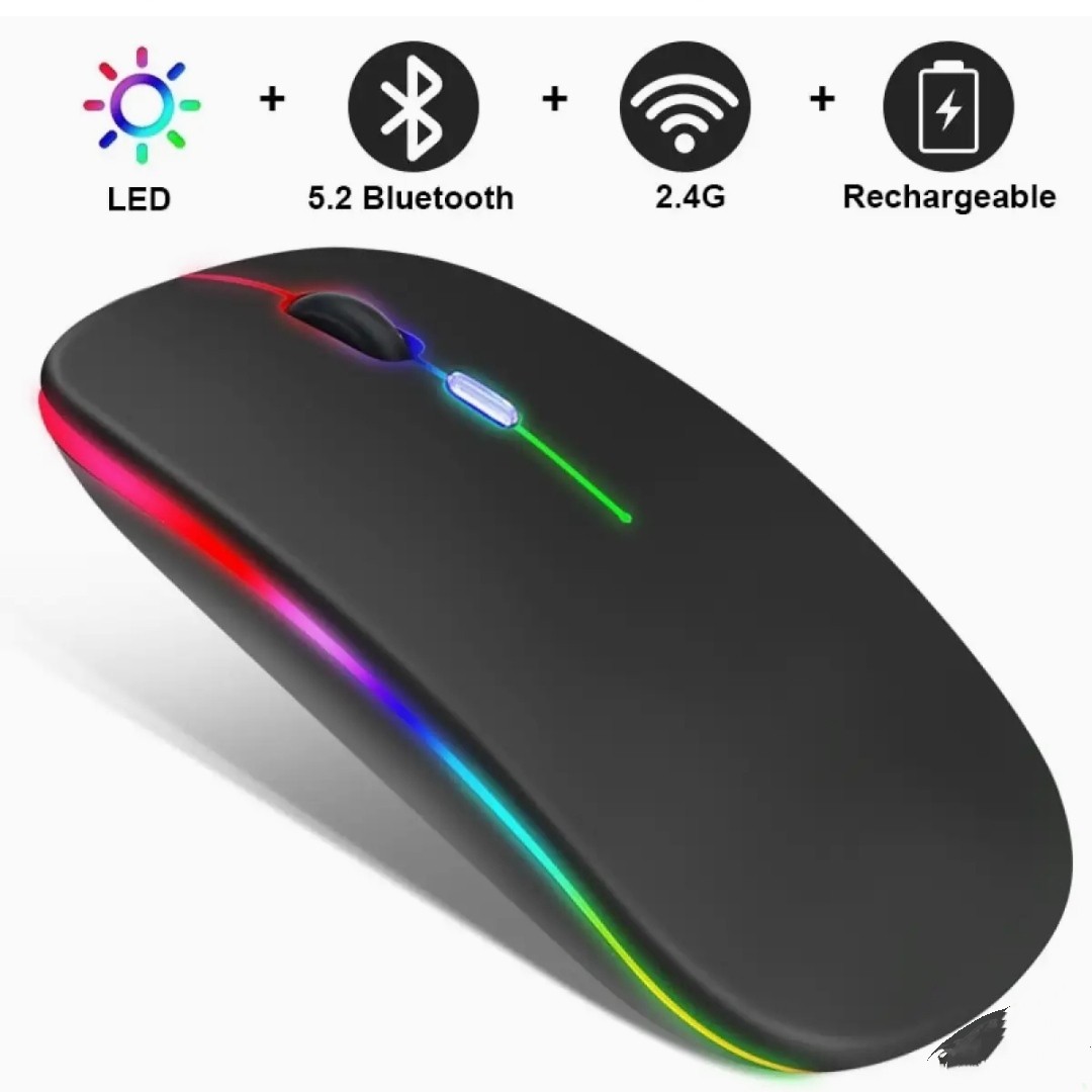 Rechargeable wireless optical mouse